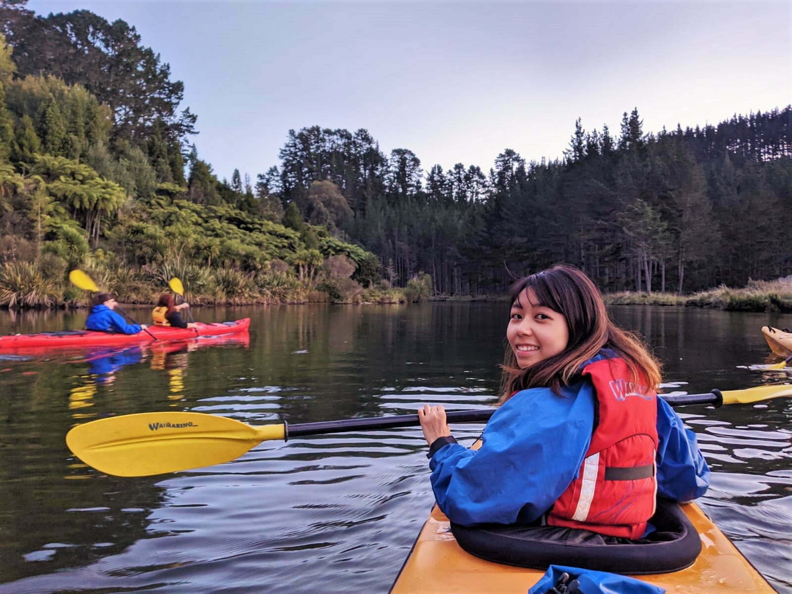 Scenic Lake McLaren Kayak Tour Tauranga